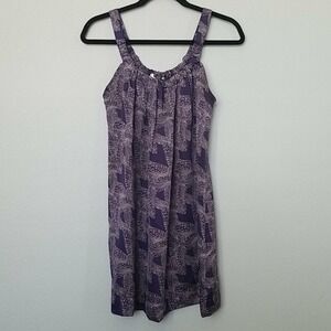 Collective Concepts Y2K Slinky Romantic Sleeveless Butterfly Mini Dress Med